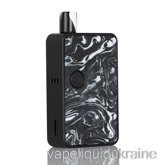 Vape Liquid Ukraine Asvape MICRO 30W Pod System Black White Resin